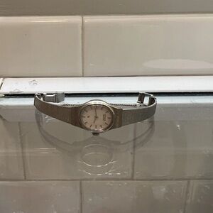 Stainless Steel Silver Vintage Watch